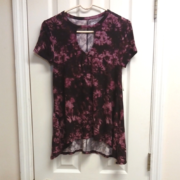 Mudd Tops - MUDD, Womens Pink/Purple Long Top. NWT Size S